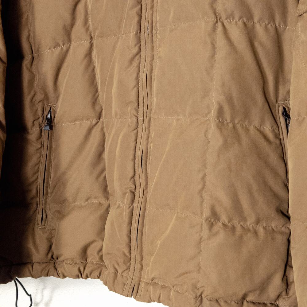 Eddie Bauer Goose Down Puffer Jacket Brown Men’s XL Vintage Gorpcore - Picture 5 of 15